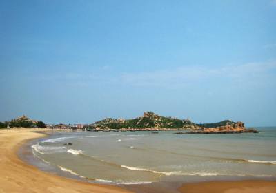 枕海听涛，嬉水踏浪，台山北陡海湾行